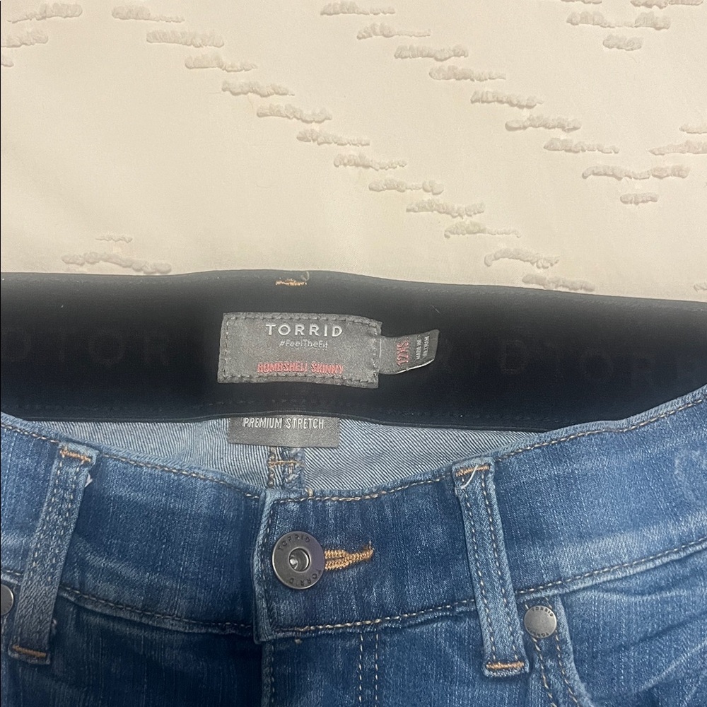 Torrid Premium Stretch Blue Jeggings